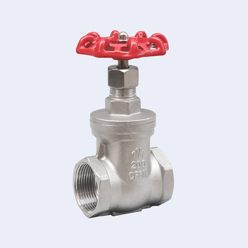 Thread gate valve