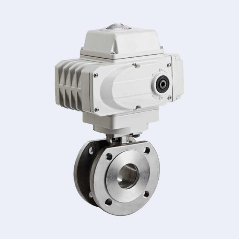 Electric Italian thin wafer ball valve