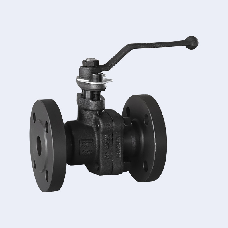 Forged steel flange ball valve