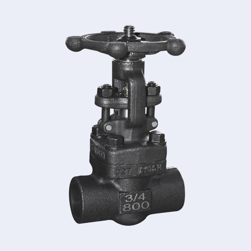 Forged steel butt welding gate valve