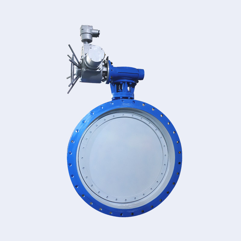 Electric flange butterfly valve