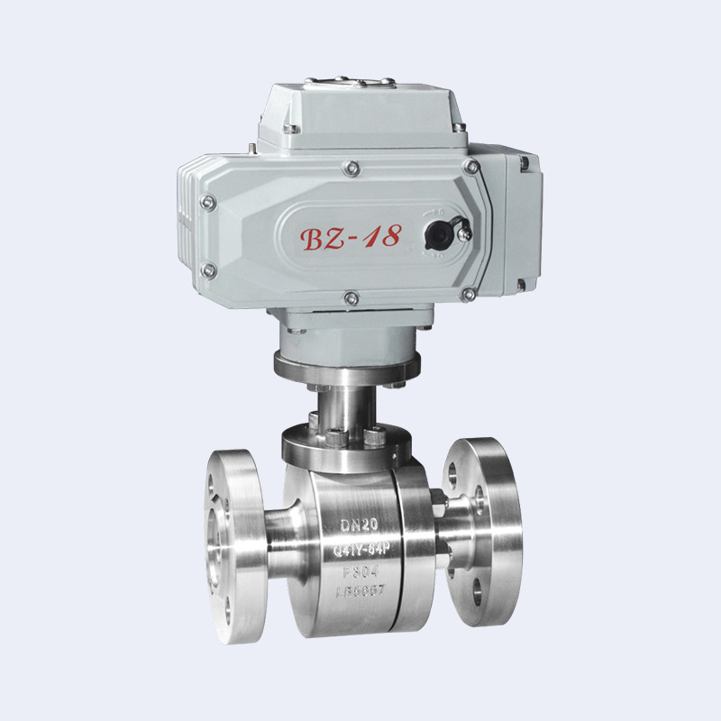 Electric high-pressure ball valve