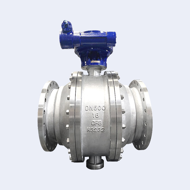 Fixed flange ball valve