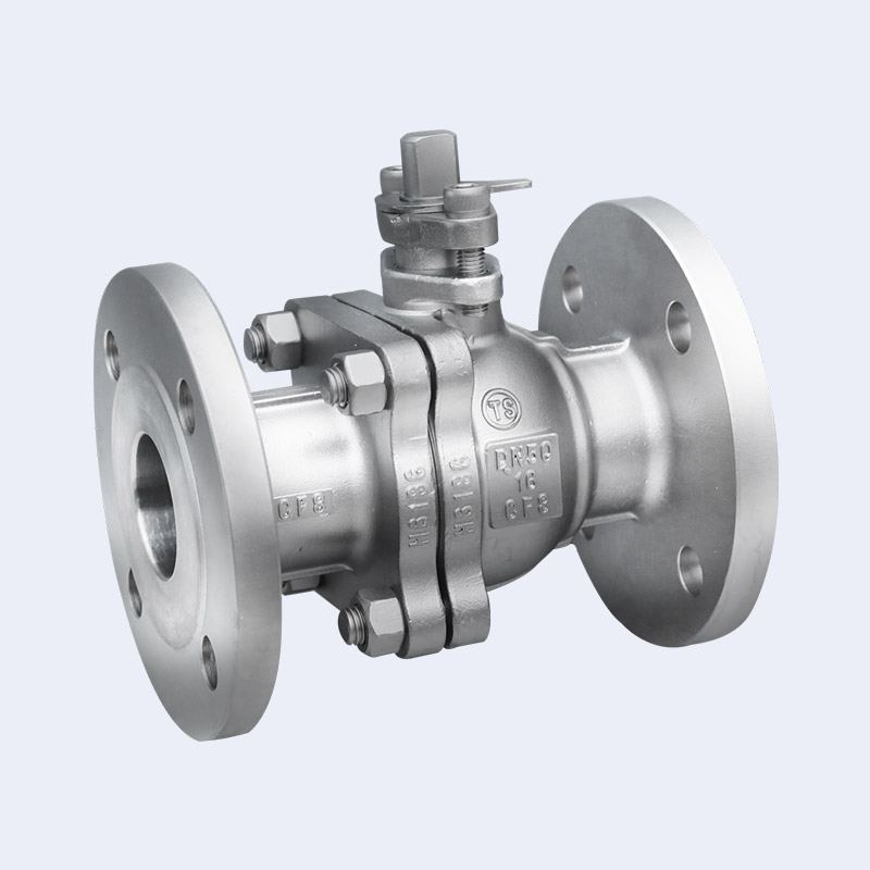 GB flange ball valve