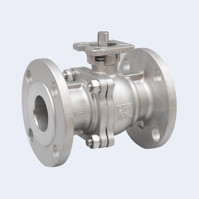 ANSI high platform flange ball valve