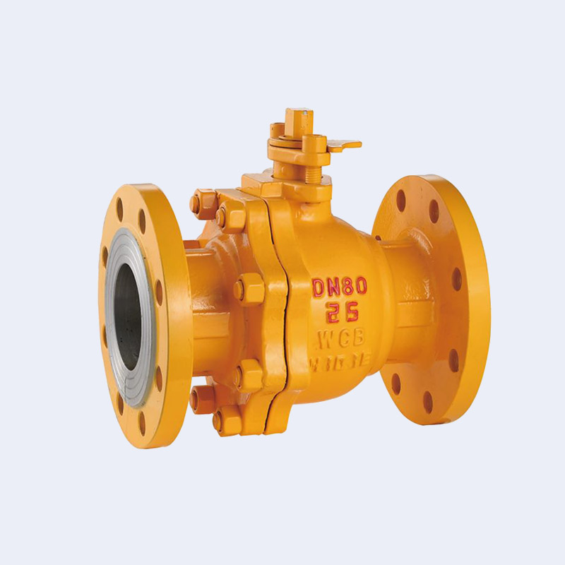 Cast steel ball valve