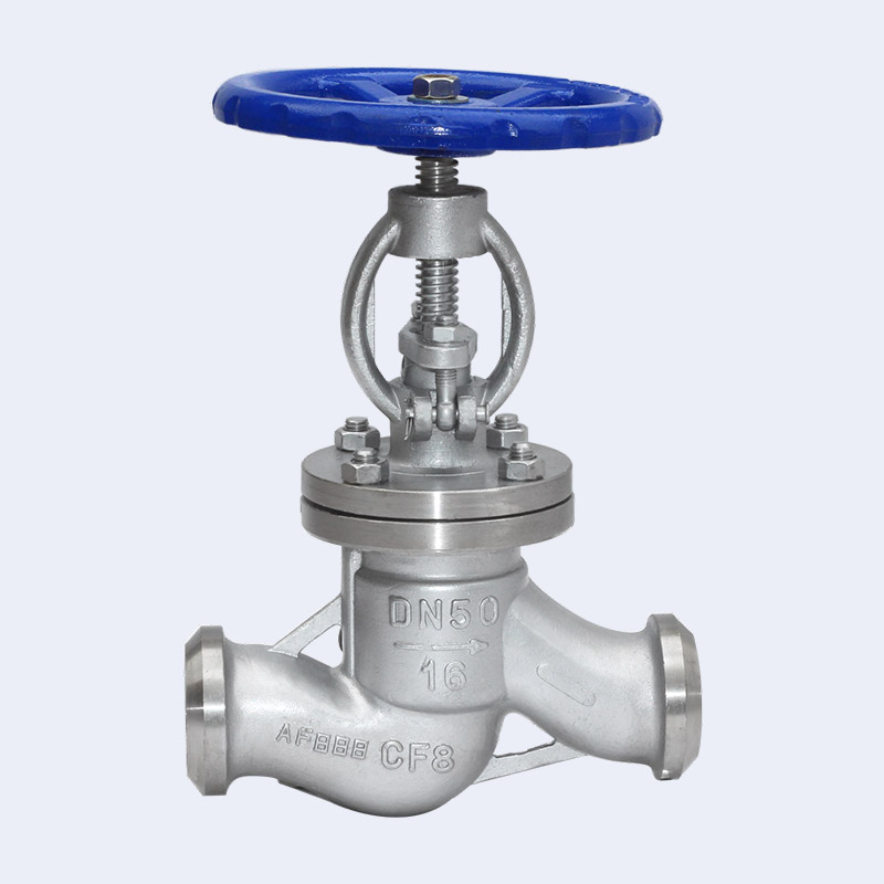 Butt welding globe valve