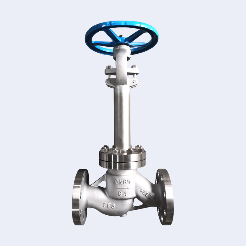 Low temperature stop valve