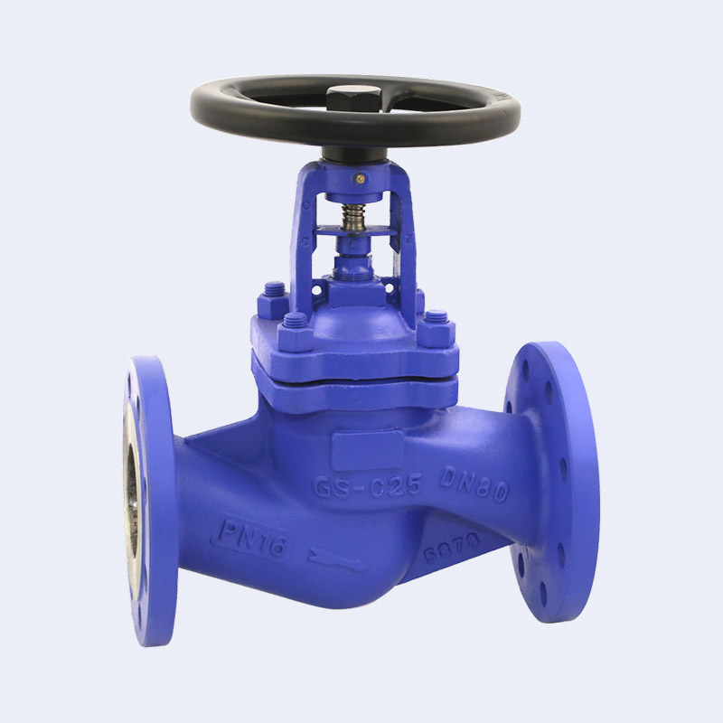 Bellows globe valves