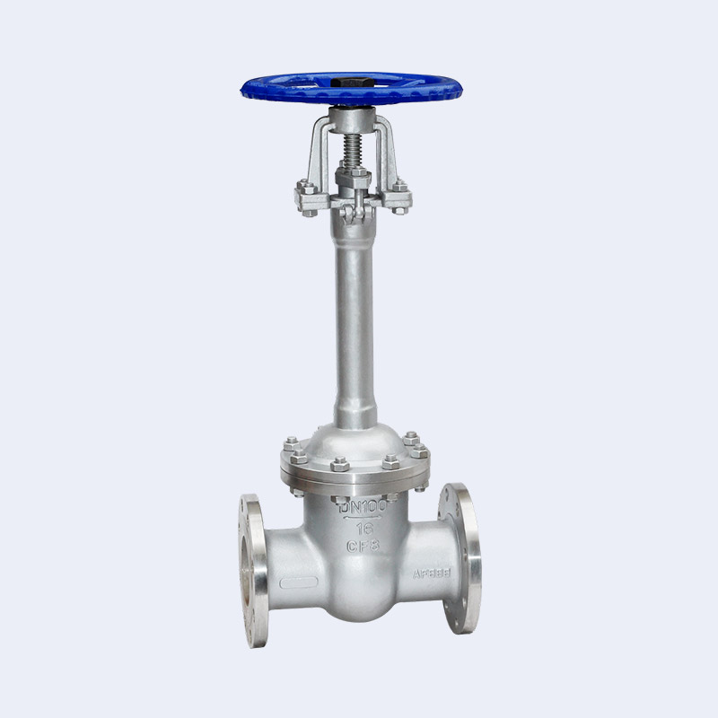 Low temperature gate valve