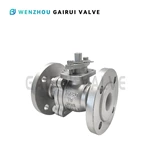 Краны шаровые фунтерованые Дн 10-300 Рн 16