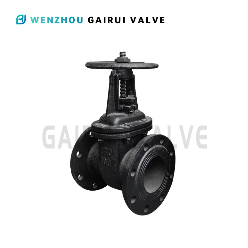 Задвижка чугунная параллельная с выдвижным шпинделем Dn50-800 Pn10