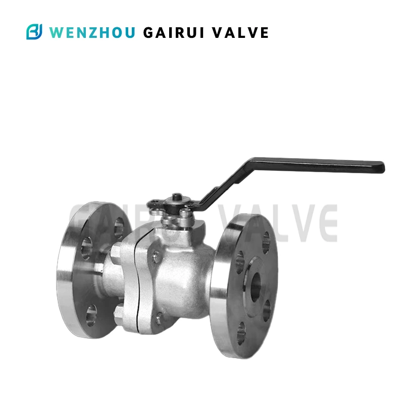 Шаровый кран фланцевый 2-х составной