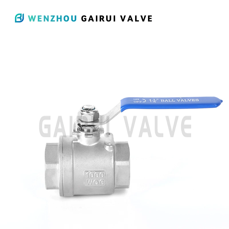 Two-Piece Threaded Ball Valve 1000 WOG
