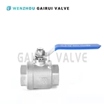 Two-Piece Threaded Ball Valve 2000 WOG