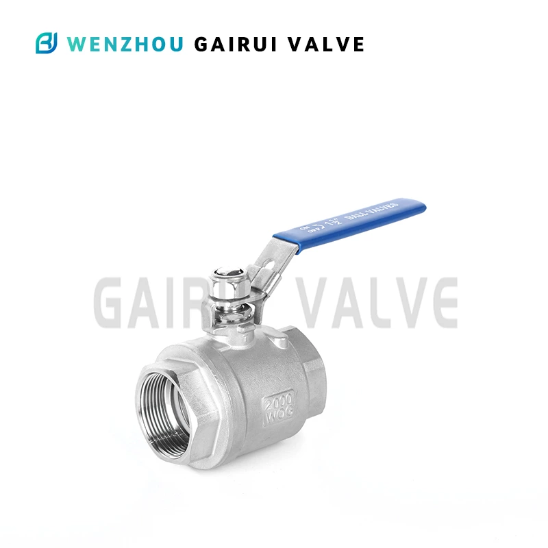 Two-Piece Threaded Ball Valve 2000 WOG