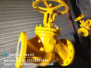 Клапан запорный стальной фланцевый  сильфонный